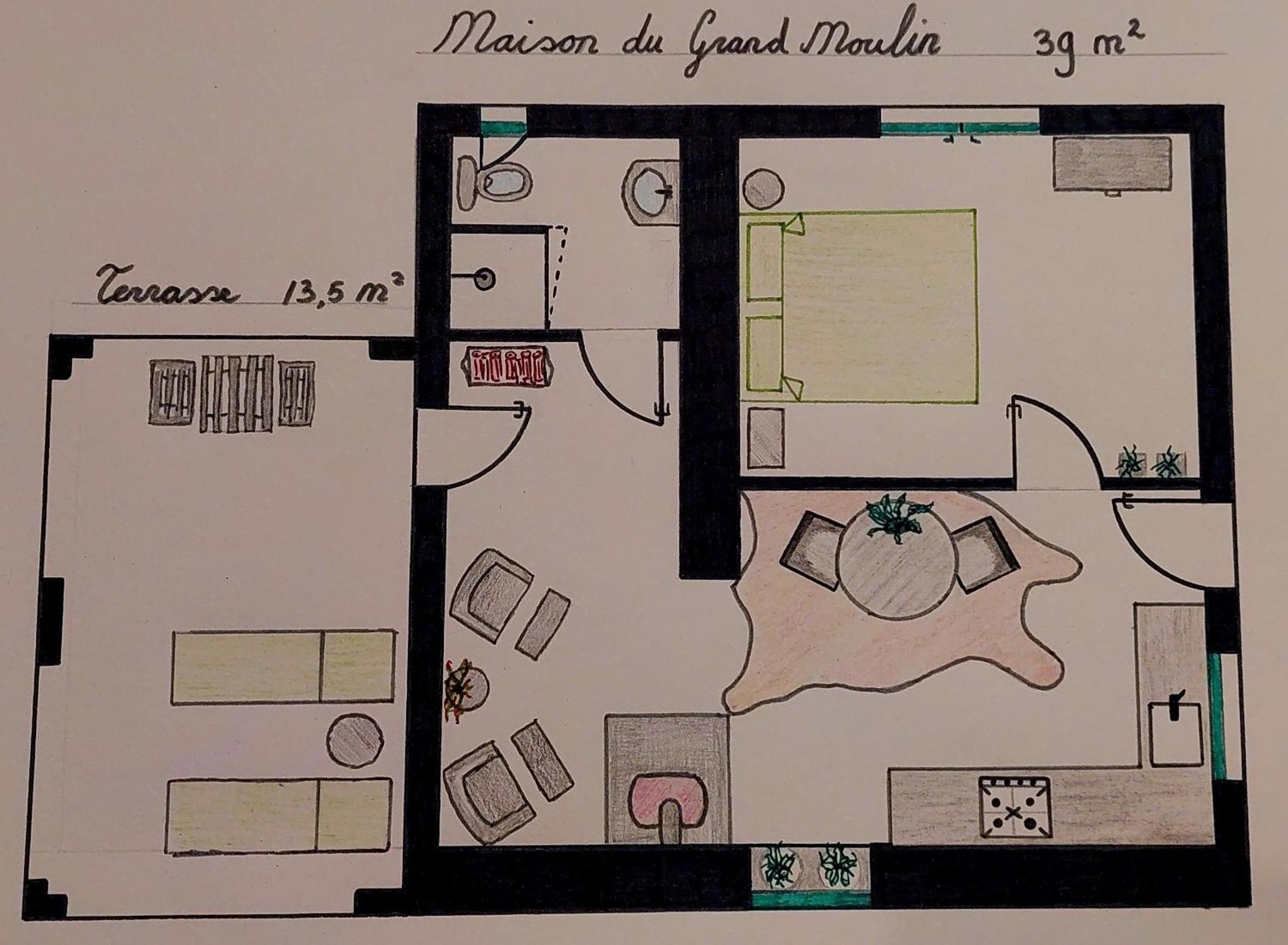 Maison Du Grand Moulin Saint-Aubin-en-Charollais 외부 사진